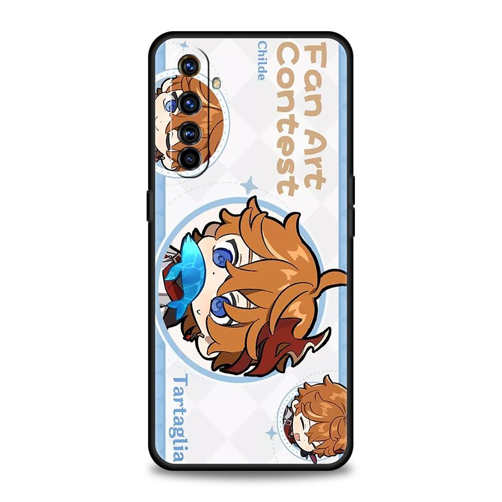 

For Realme 10 9 8 5G 7 6 GT2 Pro Plus 9i 8i C21 C11 C25 C35 Genshin Impact Game Money Art Phone Case For Realme GT Neo 2 3 Cover Realme GT2