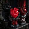 Nordic Style Heart-shaped Vase Heart-shaped Flower Pot Resin Vase  Home Decor