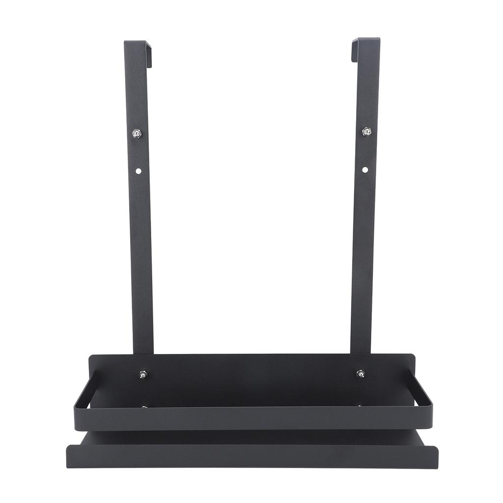 Badezimmer Hängeorganizer Schwarz Platzsparend Eisen Wasserdicht Multifunktional Duschhängeaufbewahrung Caddy für Bad