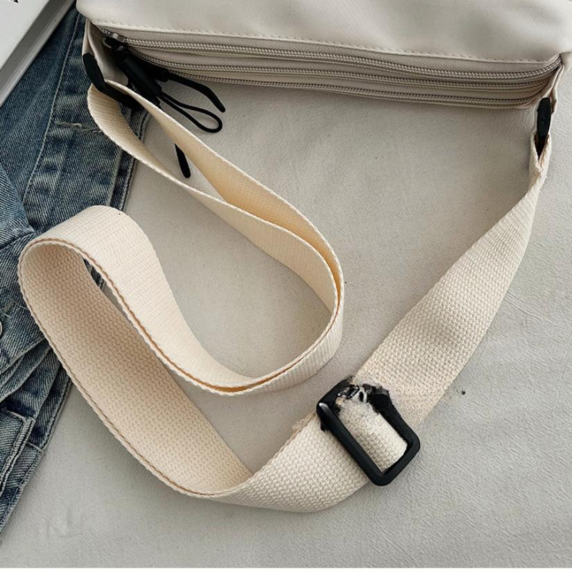 Men's and Women's Bags Fashion Shoulder Bag Multi-compartment Messenger Bag Nylon Waterproof Leisure Bag