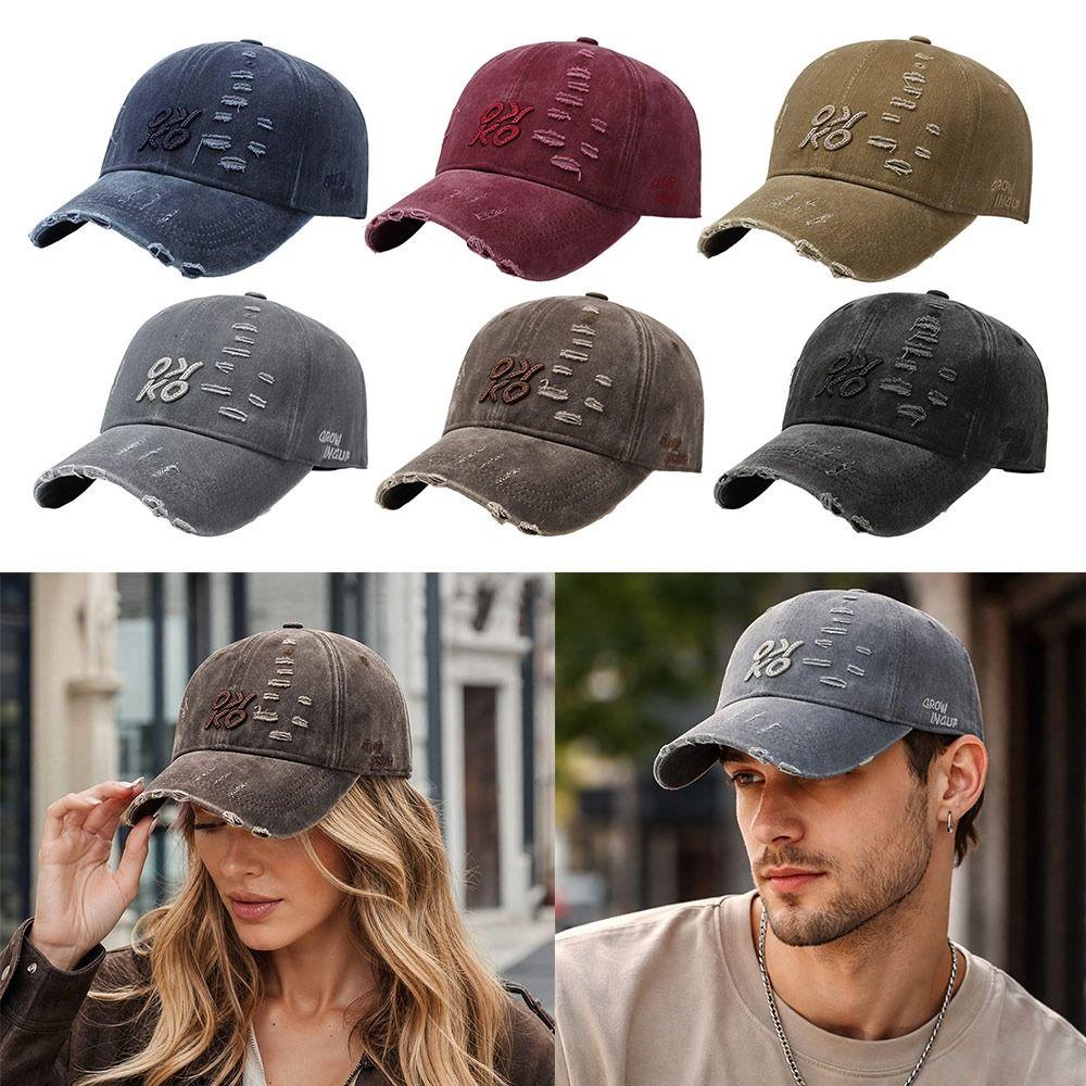 Hip Hop Baseball Cap Cotton Snapback Hat Casual Visor  for Men Women