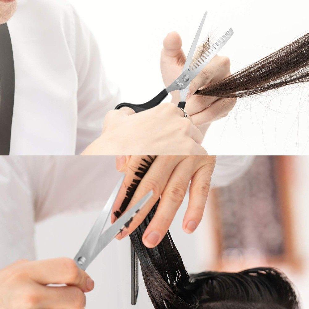 Trimming Hair Thining Stainless Steel Haircut Tools Flat Scissors Haircut Scissors Teeth Scissors