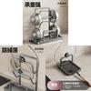 Kitchen Cookware Lid And Utensil Organizer With Aluminum Alloy Surface Mount For Countertop Use