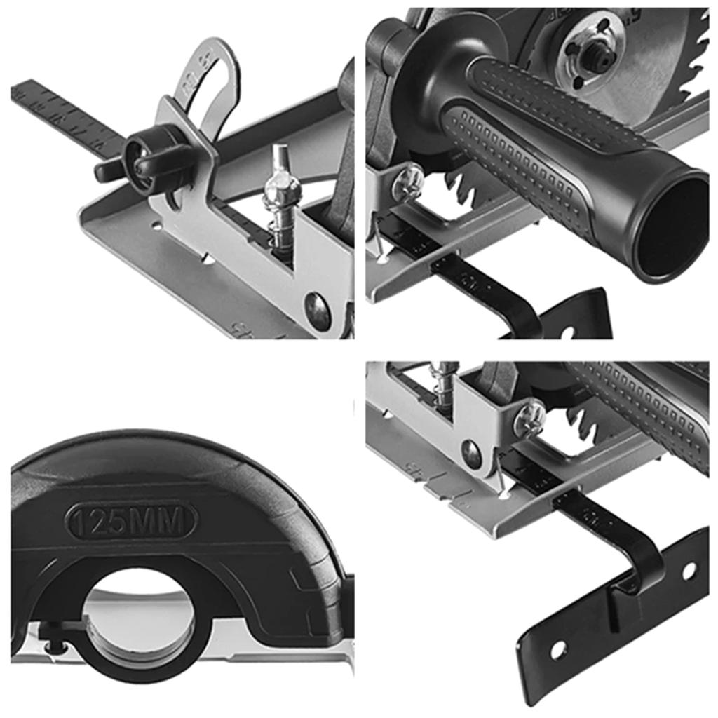 Angle Grinder Bracket Universal DIY Stand Grinder Holder Support Angle Grinder Cutting Machine Base Woodworking Table Protective