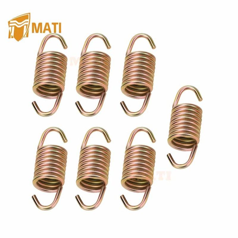 Exhaust Manifold Spring Gasket Rebuild Kit for Polaris RZR 800 2008-2011 RZR S 800 2009-2011 RZR 800 4 2010-2011 7081382 5250091