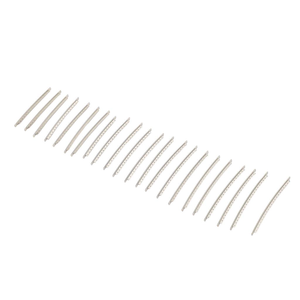 22 Pcs Guitar Fret 2.2mm White Copper Fret Wires Replacement Parts for Acoustic Guitars