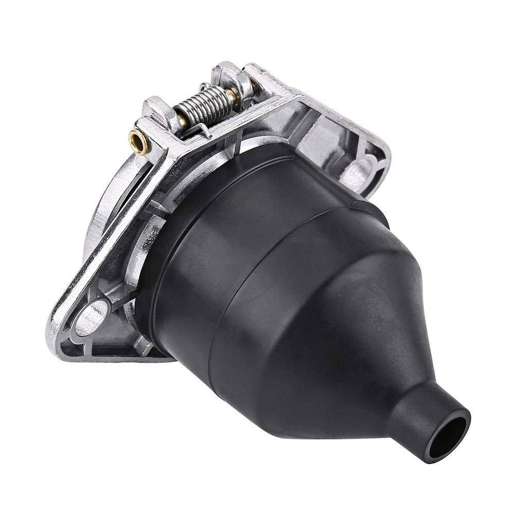 Hopcd Trailer Adapter, Trailer Plug Connector, Universal 7 Pole Wire Connector for Semi Trailer Trailer normal