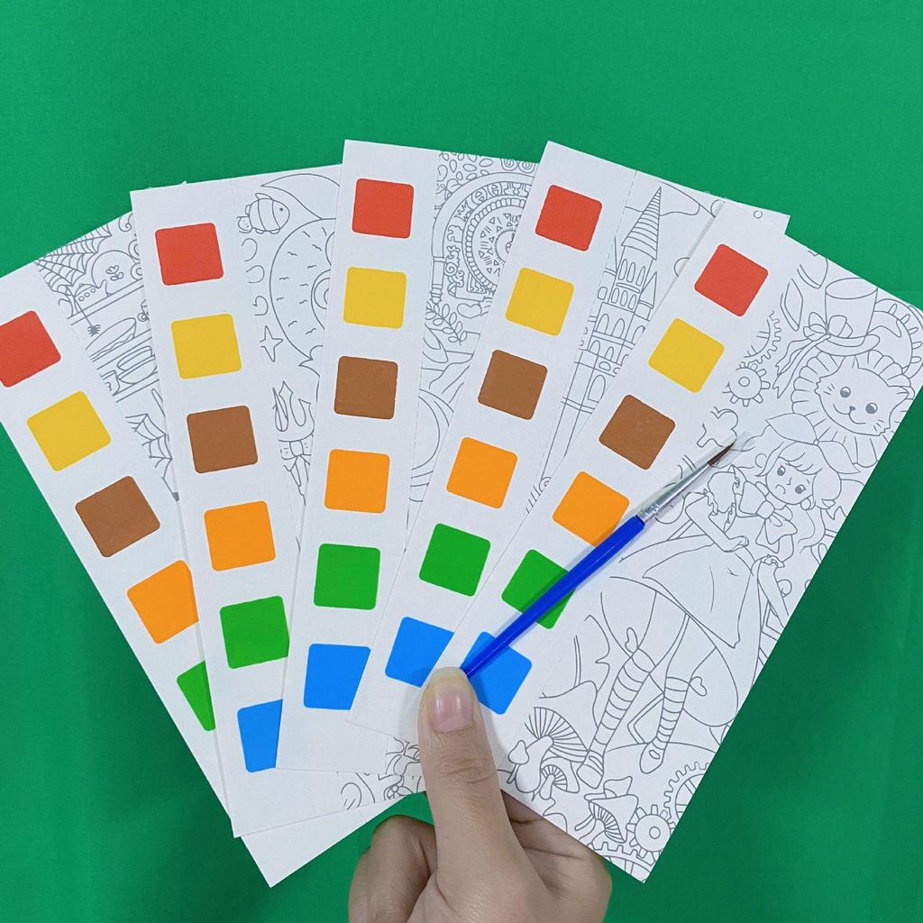 Portable Baby Doodle Book: Educational Watercolor Painting for Kids - Just Add Water