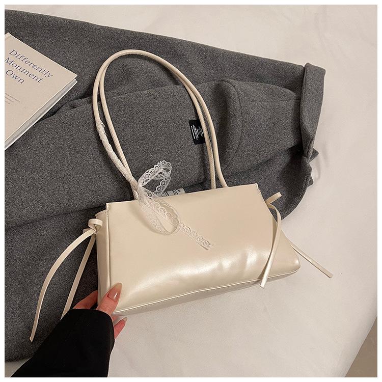 Large-capacity Bag Women's Spring and Summer Versatile New Niche Simple Shoulder Underarm Bag Pillow Bag