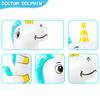 Doctor Dolphin Inflatable Unicorn Roly-poly Toy Children's Toys Thickened PVC Cartoon Toys Roly-poly Toy Children's Toys