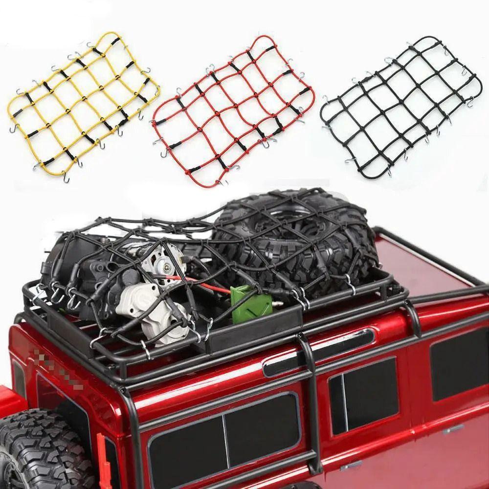3 Colors RC Car Accessories Nylon Roof Rack Luggage Net New Luggage Net for 1/10 RC Crawler