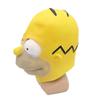 Halloween Simpsons Mask Latex Costume Headgear For Cosplay And Themed Events