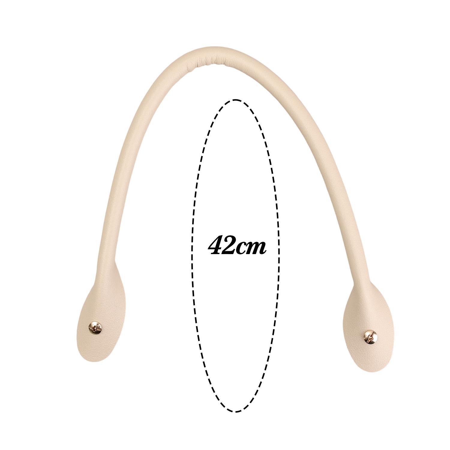

2pcs New Fashion PU Leather Shoulder Bag Strap Core Stitching Detachable Handbag Bags Handle Replacement Purse Handles DIY Tools