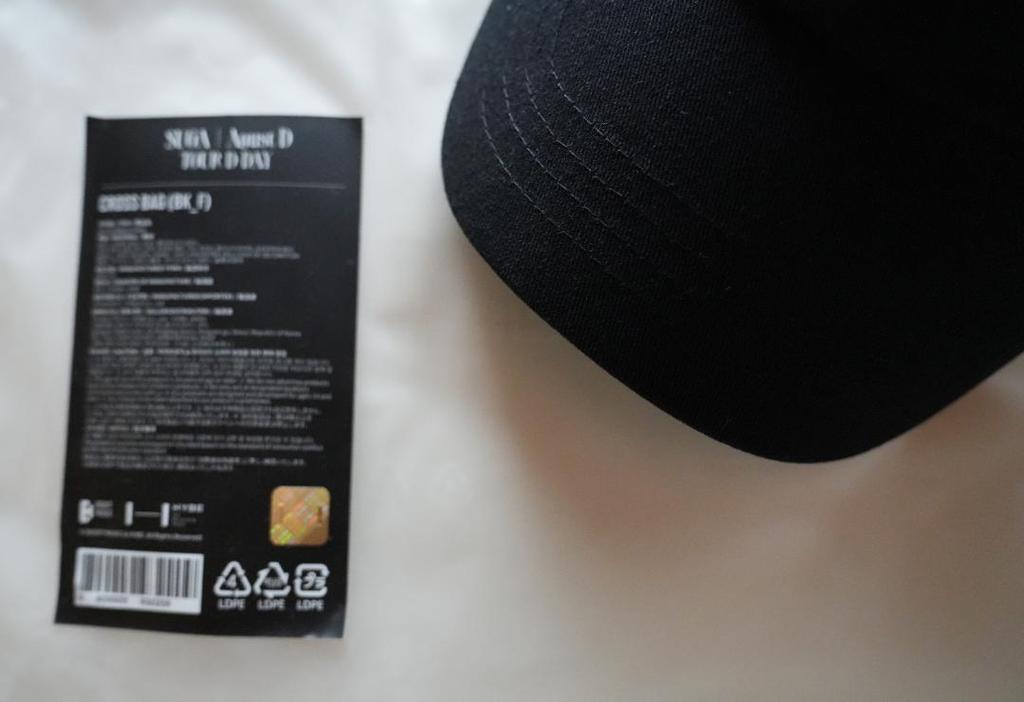 [USED] SUGA | Agust D 'D-DAY' TOUR BALL CAP