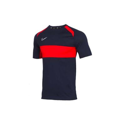 Dri-Fit Academy Quick-Dry Colorblock Short Sleeve T-Shirt Men Tops Navy-Blue BQ7353-452