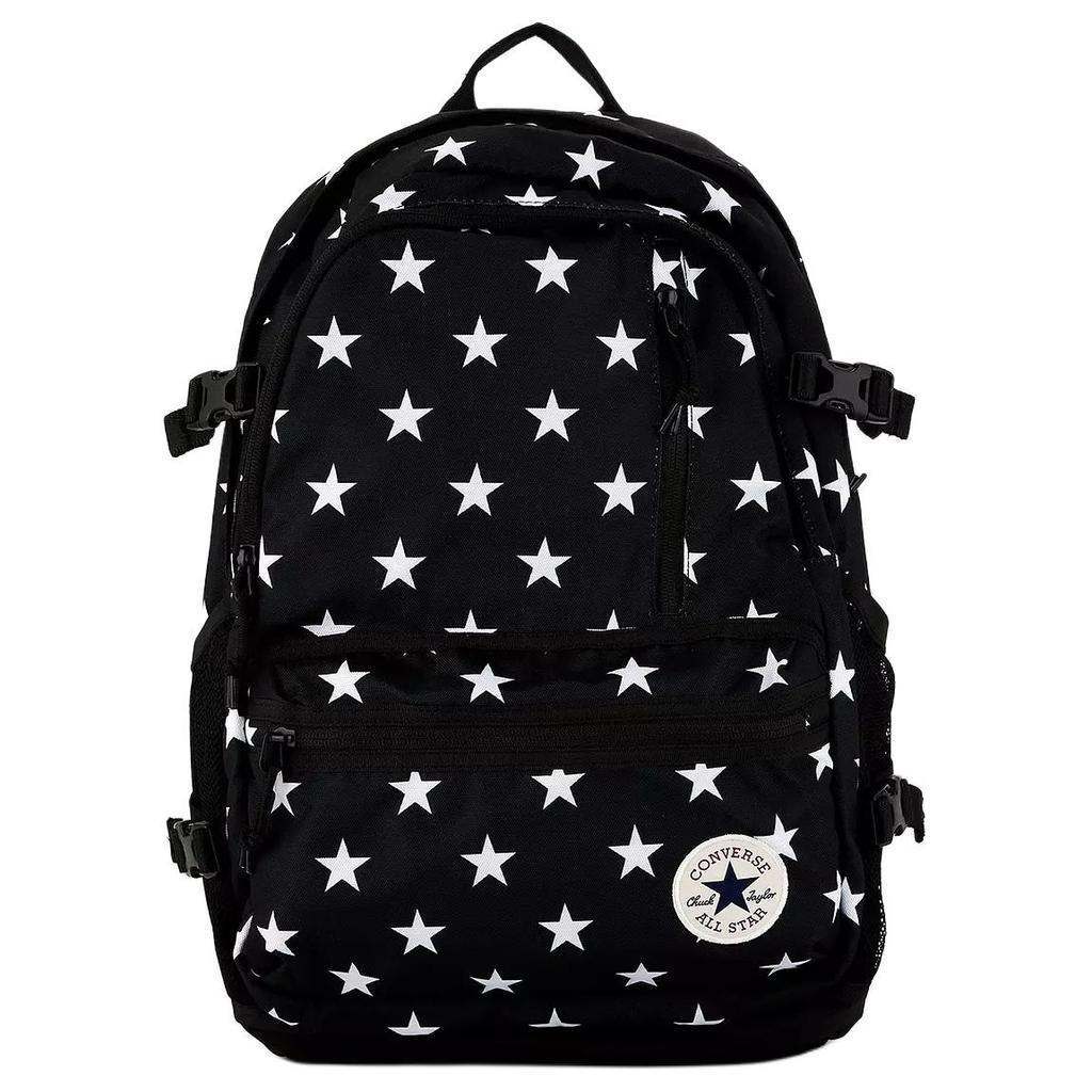 New Converse Polyester Backpack Regular Unisex Black 10022408-A25