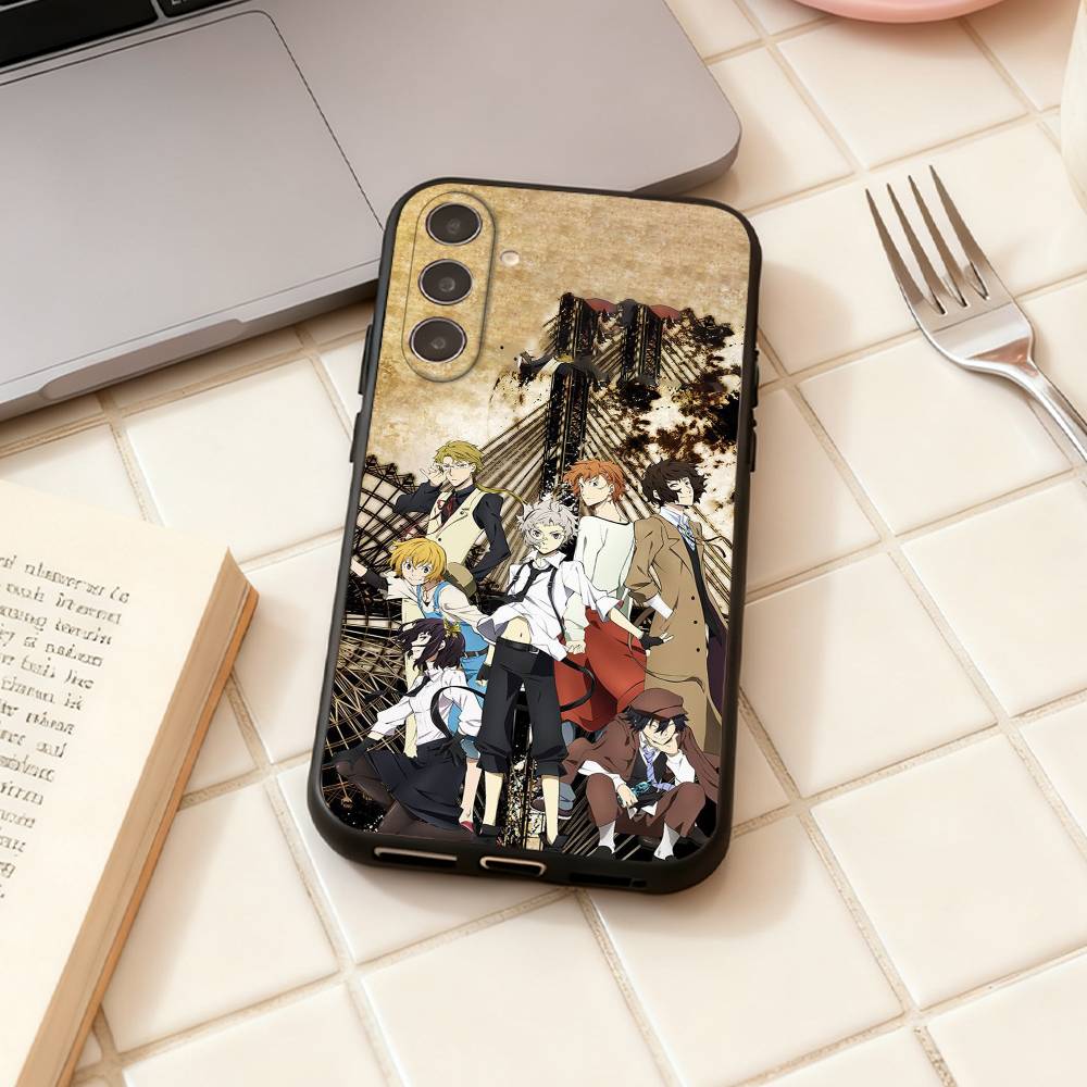 HOT Custodia per Telefono Animer B-Bungou Stray Dogs Per Samsung Galaxy A73,A72,A71,A70,A53,A52,A51,Altro Guscio Morbido Nero