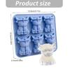 12 Cavities Scottish Cow Ice Cubes Tray With Nonstick Design Kitchen Gadgets For Easy Releases And Multiple Creative Use