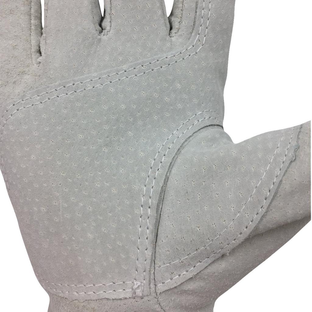 Work Pig Split 10 LL Gray [ACE] [Bulk Purchase] [10-Pack] Gloves, Leather, Padded, Pairs, Size, AG547-10P,
