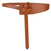 Genuine Leather Wide Belt - Women's Decorative Suit & Coat Belt - Full Grain Lychee Grain Cowhide