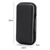 Durable Mini EVA Storage Box Black Portable Pouch Carrying Bag Zipper Earphone Case for Earphone