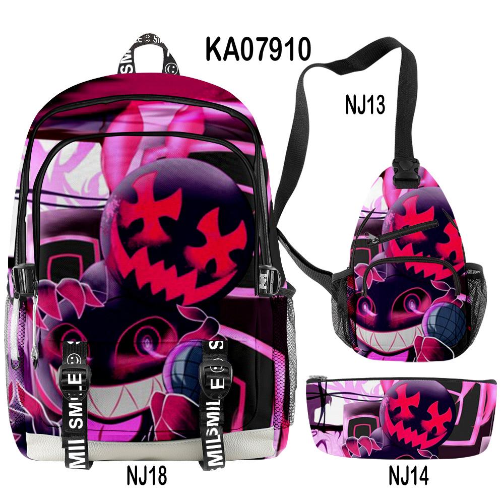 Timeless Distinctive skibidi Toilet Man Laptop Rucksacks pupil Schoolbags 3D Pattern Oxford Water-resistant Boys/Girls Laptop Backpacks