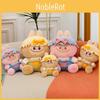 Plush Bear Doll With Sitting Strap For Kids Gift Collectors Soft Toy