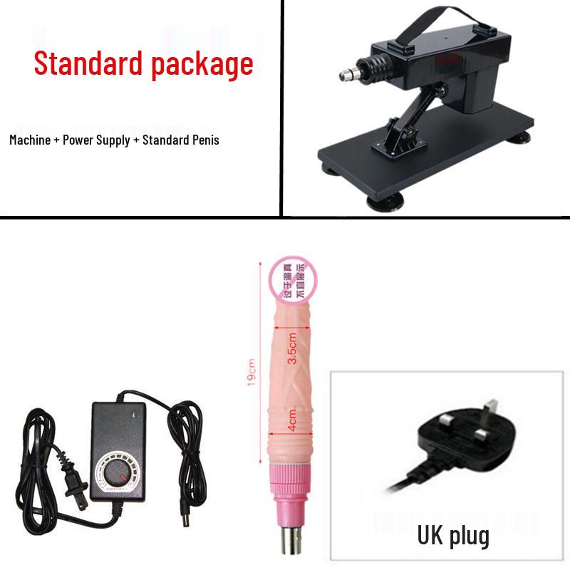 Vibrador Telescópico Automático Femenino - Juguete Sexual Realista para Adultos