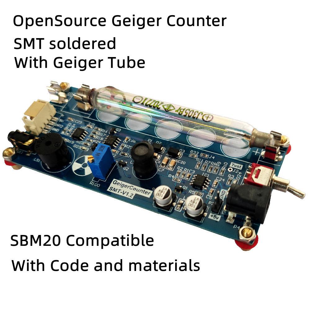 Sunydog Geigerteller Kit - DIY Stralingsdetector Met GM-Buis Voor Experimenten