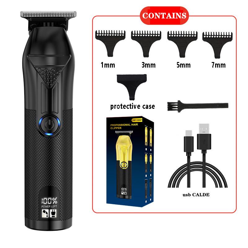 LCD Gradient Hair Clipper & Salon Electric Trimmer