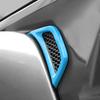 RT-TCZ For Jeep JL Side Fender Vent Decal Trim Cover For Jeep Wrangler JL JLU 2018-Present For Gladiator JT -Present Baby Blue Exterior Accessories