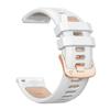 20 mm tvåfärgat silikonarmband för Garmin Forerunner 170 170Music Forerunner 70 570 42 mm 165 245 Vivoactive 6 5 Venu 2 Plus Band
