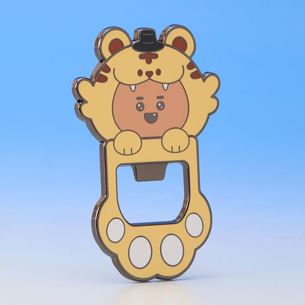 BT21 SHOOKY K-Tiger Magnetic Bottle Opener