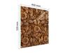 GLASS CUTTING BOARD 45x52 Wood