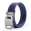 Simple Wild Style Automatic Buckle Waistband Luxury Brand Canvas Strap Men Nylon Braided Belt