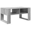 Coffee Table Grey Sonoma 92 x 53 x 45 cm Particleboard