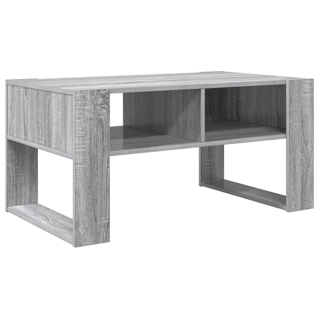 Coffee Table Grey Sonoma 92 x 53 x 45 cm Particleboard