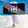 RSC Anderlecht Druck Strandtuch, Großes Weiches Schnelltrocknendes Handtuch für Strand Camping Schwimmen