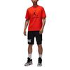 New Jordan T Shirts Men's Orange Red HQ9092-891