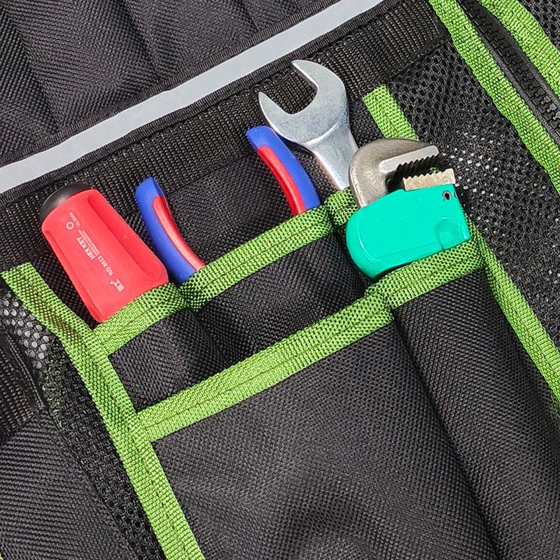 Penggong Odblaskowa kamizelka narzędziowa dla elektryków, stolarzy i architektów krajobrazu