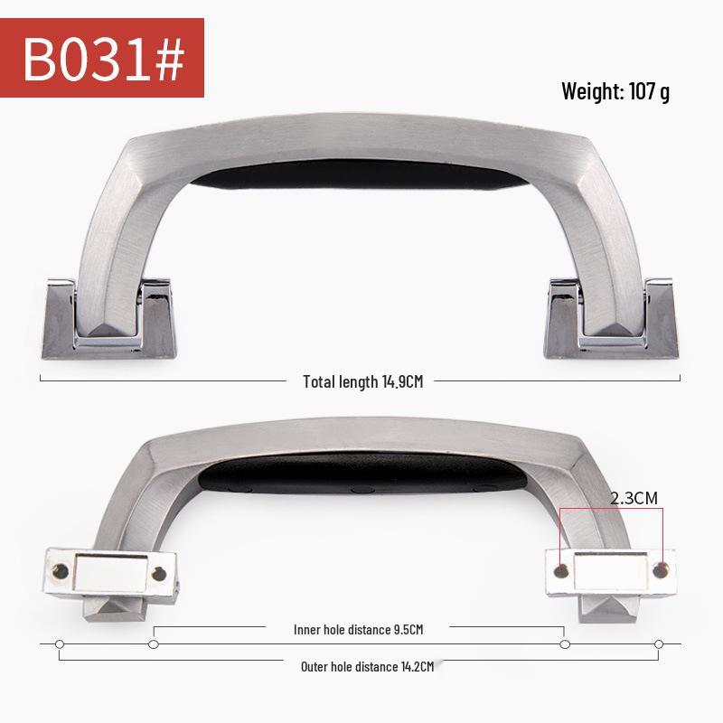 Aluminium-Trolley-Koffer Koffergriff: Hartschalen-Zubehör für Reisegepäck.