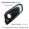 Fog Light Bezels for 2015-2018 High-End Ford Focus Models, Bright Finish, Part Numbers ED8BR19953A/ED8BR19952A.