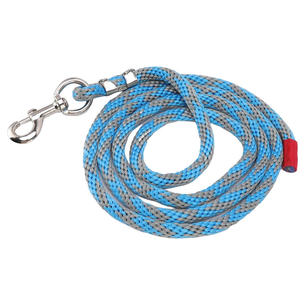 Nylon Horse Rope Multipurpose Thickened Livestock   Rope with Alloy Hook for Horse Livestock Pet 8.2ft