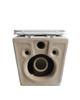 Wall-hung toilet bowl vortico 53.5 CM tornado with W/O seat white