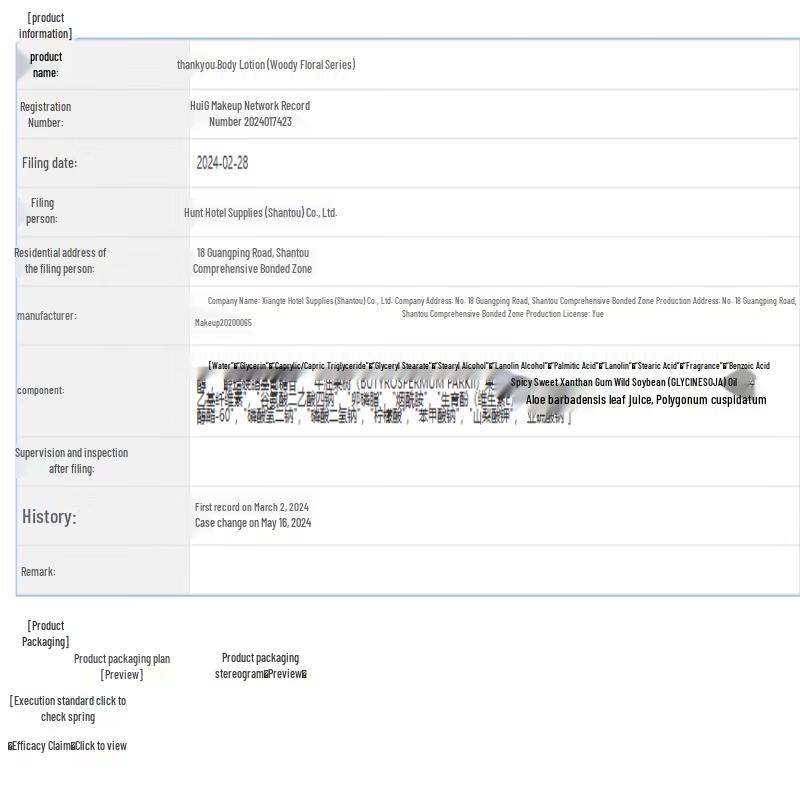 THANKYOU.thank you Atour Hotel Series Body Lotion