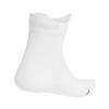 Adidas RUNxADIZERO Socks, Unisex Adult, KTL78, White/Black/Black (JD9557), Size Small