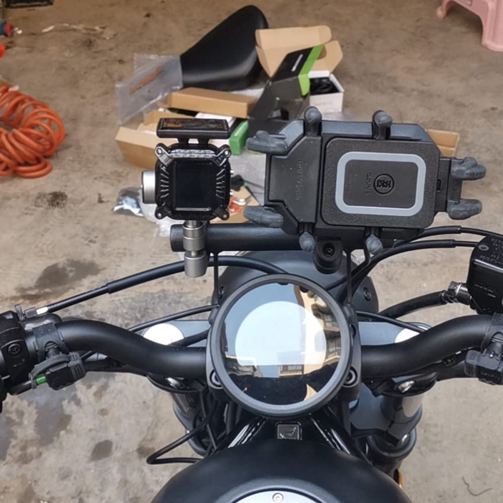 REBEL Lenkerhalterung REBEL 250 500 HONDA Honda Schwarzer Hebel Motorradteile Universelles Externes Produkt