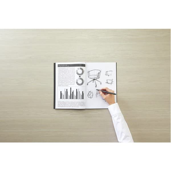 KOKUYO BIZRACK Clip BRCN202D of Notebook, A4, Brown/Black, No. (Set 6)