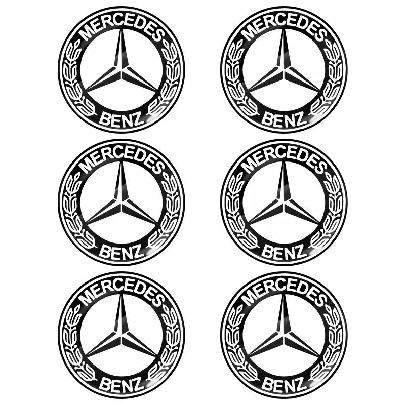 Badge Car Lock Keyhole Stickers Door Lock Protect Car 3D Stickers for Mercedes-Benz AMG CLA CES CLS SLK GLK CLK SLS CLG GLE GLC