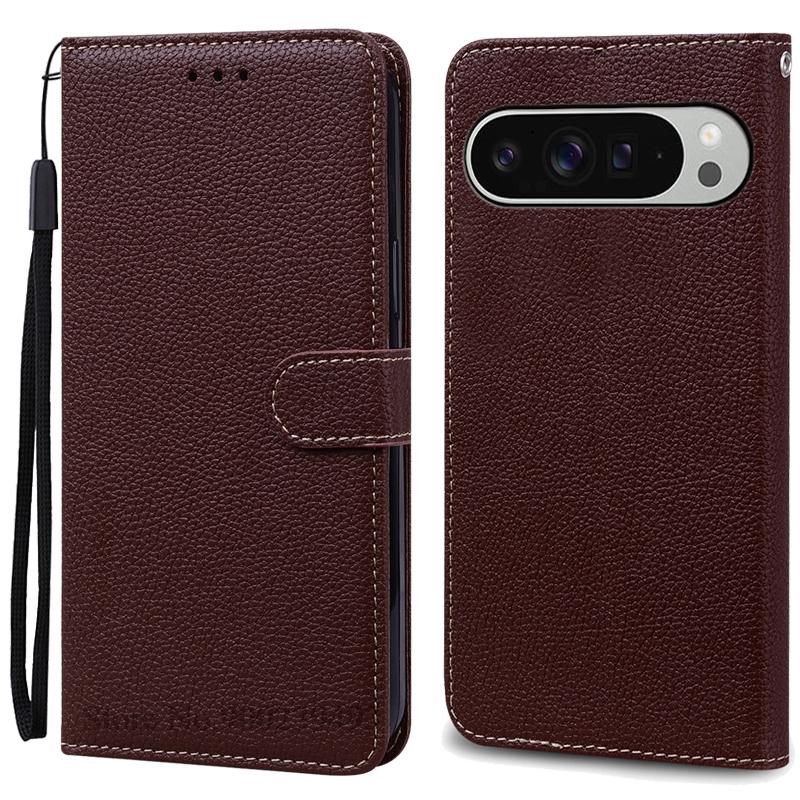 For Google Pixel 9 Case Google Pixel 9 Pro XL Case Wallet Flip Leather Cover For Google Pixel 9 Pro Case Pixel9 9Pro Etui Fundas